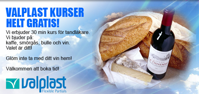 Valplast kurser f&ouml;r Tandl&auml;kare